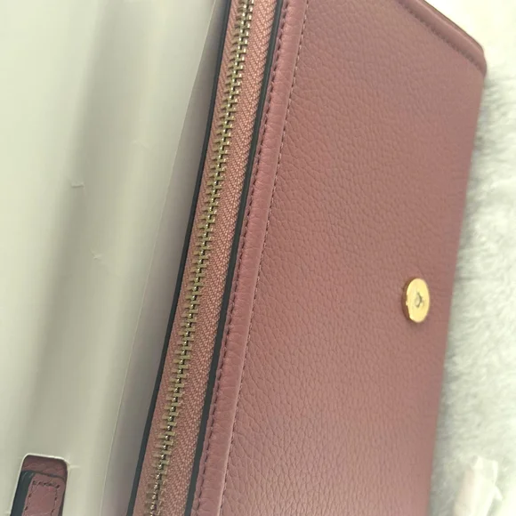 Tory Burch Pink Leather Crossbody Bag - Picture 7 of 12